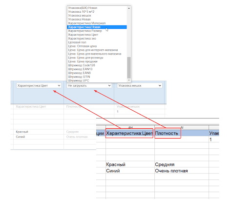 Импорт модификаций импортируйте товары